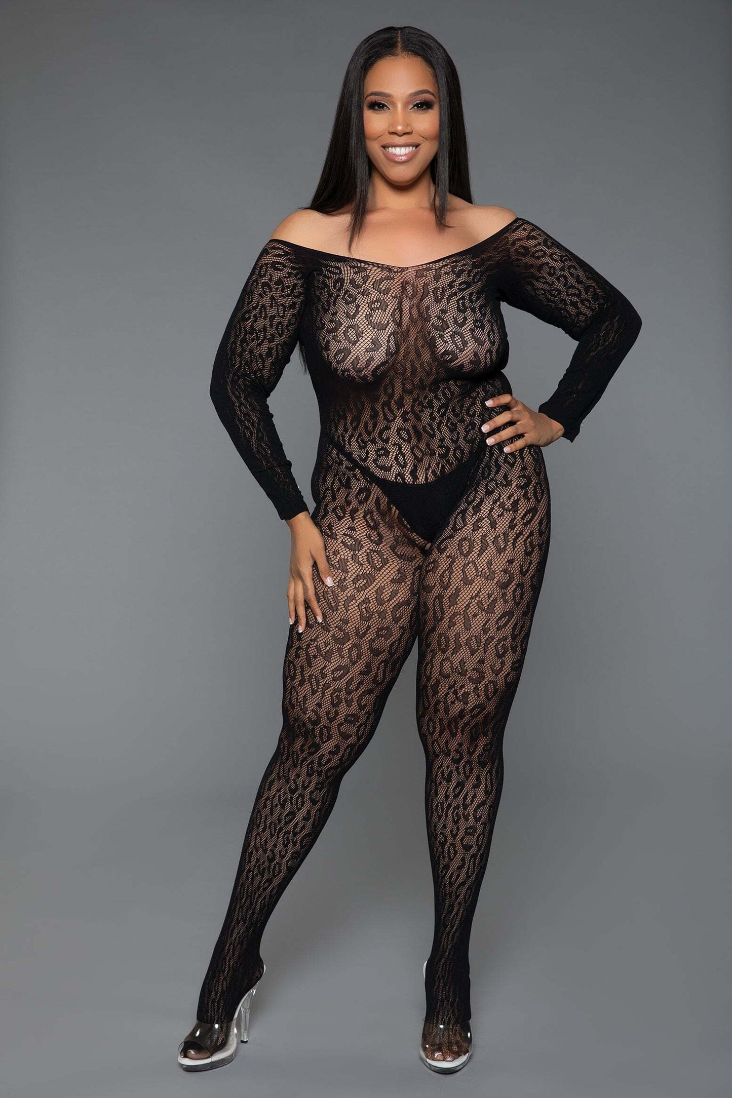 Animal Instinct Leopard Catsuit