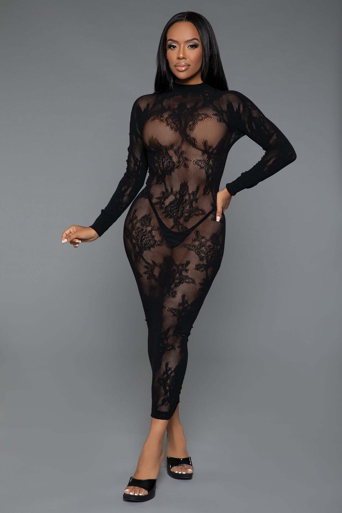 Innocent Touch Lace Maxi Bodystocking