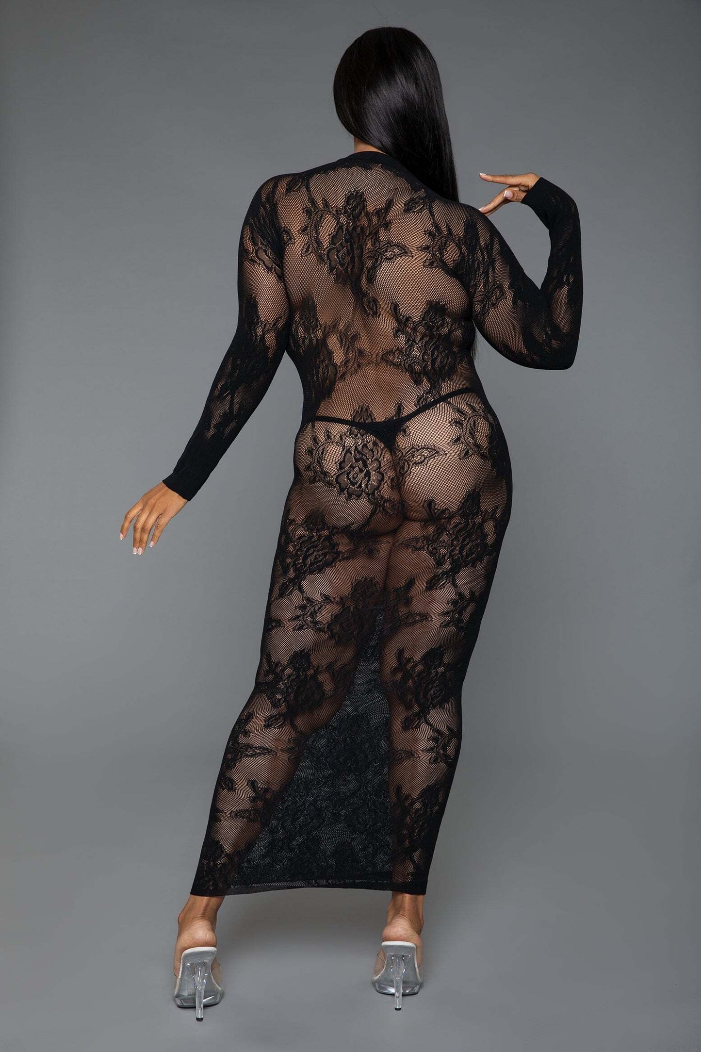 Innocent Touch Lace Maxi Bodystocking