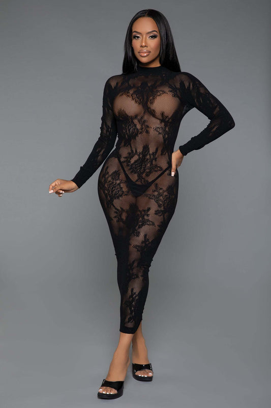 Innocent Touch Lace Maxi Bodystocking